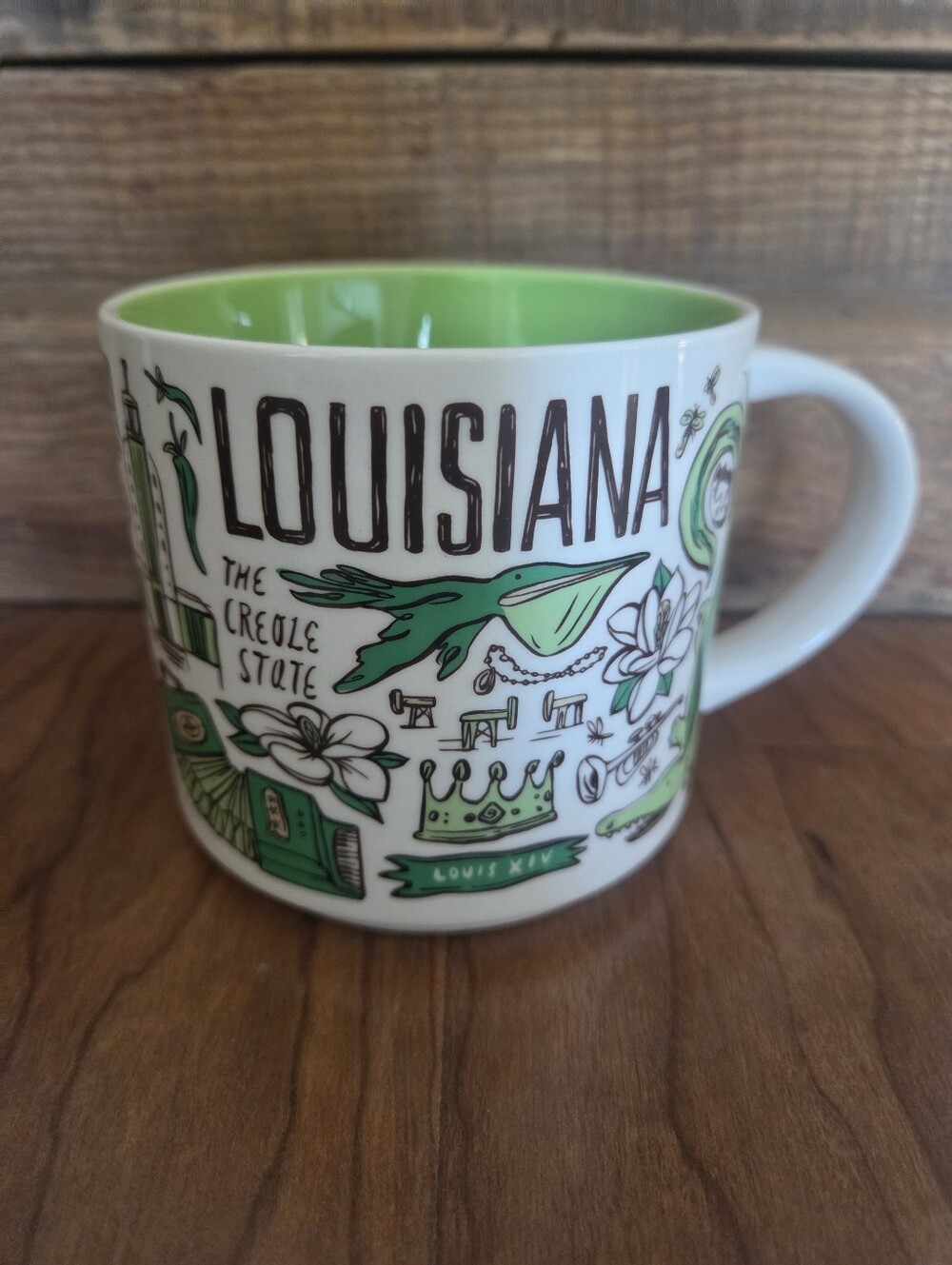 Starbucks Louisiana Been There Series Mug - 14 Oz